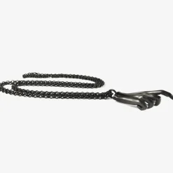 bronze pope’s hand necklace
