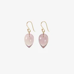 14k & amethyst acorns