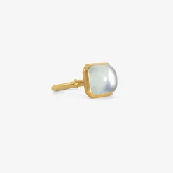 22k & aquamarine capsa ring