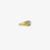 22k & aquamarine roz ring