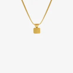 22k & beryl baby block pendant