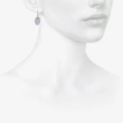 10k & blue chalcedony small chips