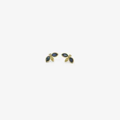 18k & blue sapphire gem bugs