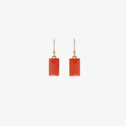 14k & carnelian gems