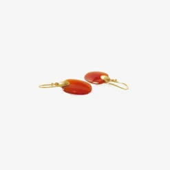 10k & carnelian small chips