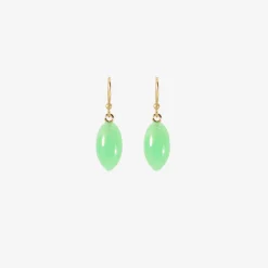 14k & chrysoprase berries