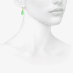 14k & chrysoprase berries