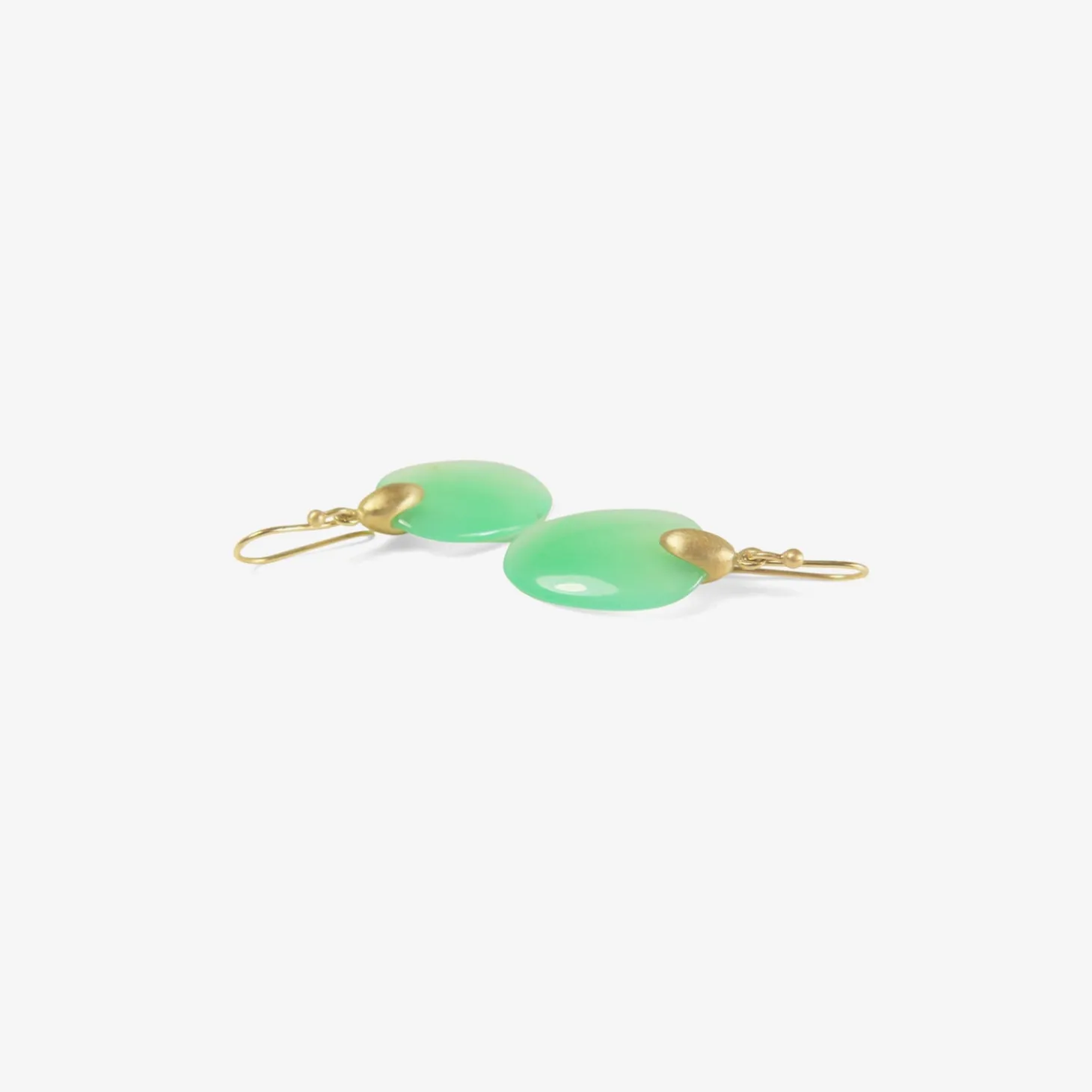 10k & chrysoprase small chips