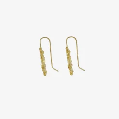 18k & citrine florette earrings