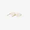 14k & clear crystal acorns