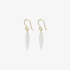 14k & clear crystal rice
