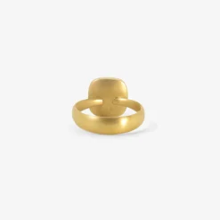 18k & cushion-shaped colombian emerald ring, 6ct