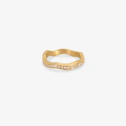 18k & diamond kintsukuroi eternity band, .45ct