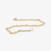14k & diamond large waving riviera bracelet, 1.35ct