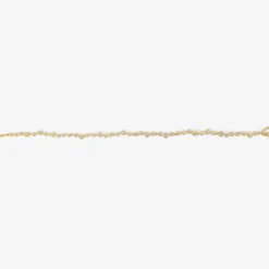 14k & diamond large waving riviera bracelet, 1.35ct