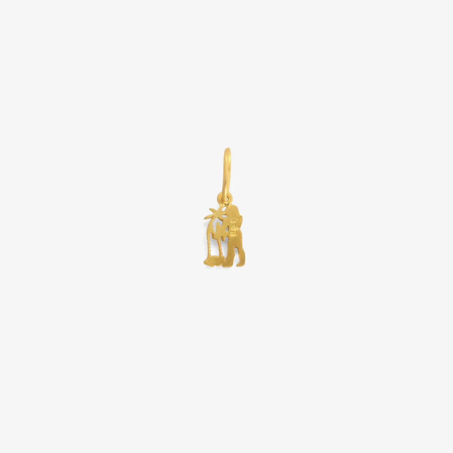 18k & diamond mini aquarius dendera zodiac pendant