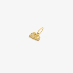 18k & diamond mini aries dendera zodiac pendant