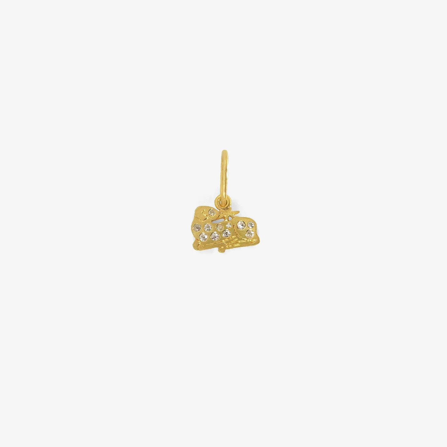 18k & diamond mini aries dendera zodiac pendant
