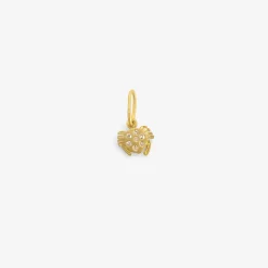 18k & diamond mini cancer dendera zodiac pendant