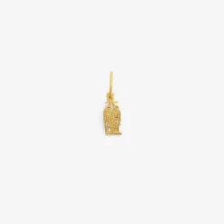 18k & diamond mini gemini dendera zodiac pendant