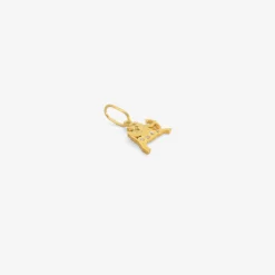 18k & diamond mini sagittarius dendera zodiac pendant