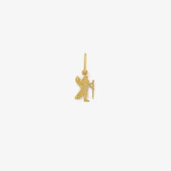 18k & diamond mini virgo dendera zodiac pendant