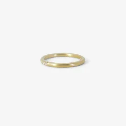 14k & diamond 1.8mm ‘i love you’ message band