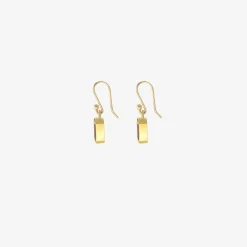 18k & emerald-cut pigeon blood ruby earrings, 3.9ct