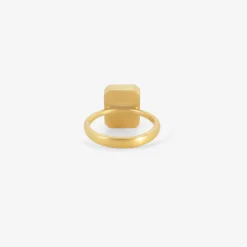 18k & emerald-cut zambian emerald ring, 4.68ct