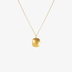 18k & ethiopian opal cushion pendant, 11.27ct