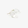 14k & frosted crystal acorns