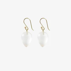 14k & frosted crystal acorns