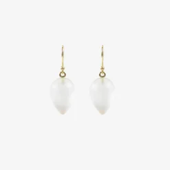 14k & frosted crystal acorns