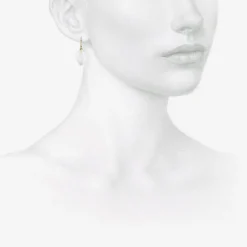 14k & frosted crystal acorns