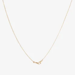 14k & green beryl story pendant necklace with rose-cut diamond, .10ct