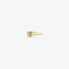 18k & green diamond ring 1.08 ct