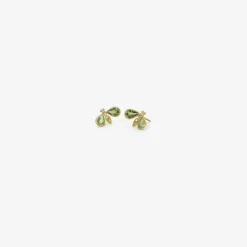 18k & green sapphire gem bugs, 2.3ct