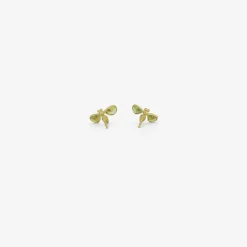 18k & green sapphire gem bugs, 2.3ct