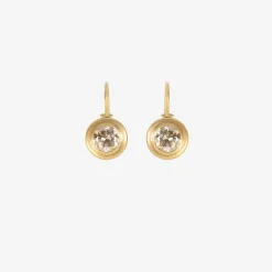 18k & grey diamond bauble earrings, 3.03ct