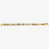 22k & hexagonal umba sapphire bracelet, 30.76ct