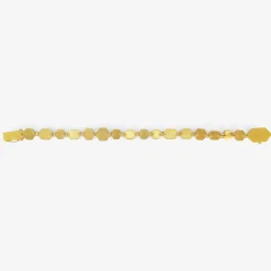 22k & hexagonal umba sapphire bracelet, 30.76ct