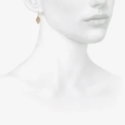 14k & holly blue agate gothic drops