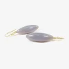 14k & holly blue agate long berries