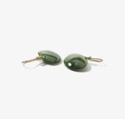 14k & jade lily pads