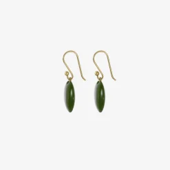 14k & jade lily pads