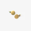 24k & 18k double squash earrings with opals
