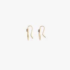 24k & 18k double squash earrings with opals