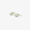 14k & lemon chrysoprase acorns