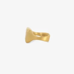 22k & octagonal peach sapphire ring, 6.33ct