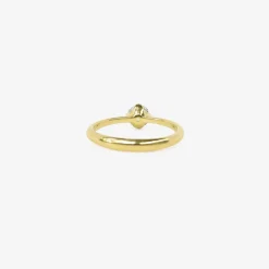 14k & old european cut solitaire diamond ring, 0.68ct